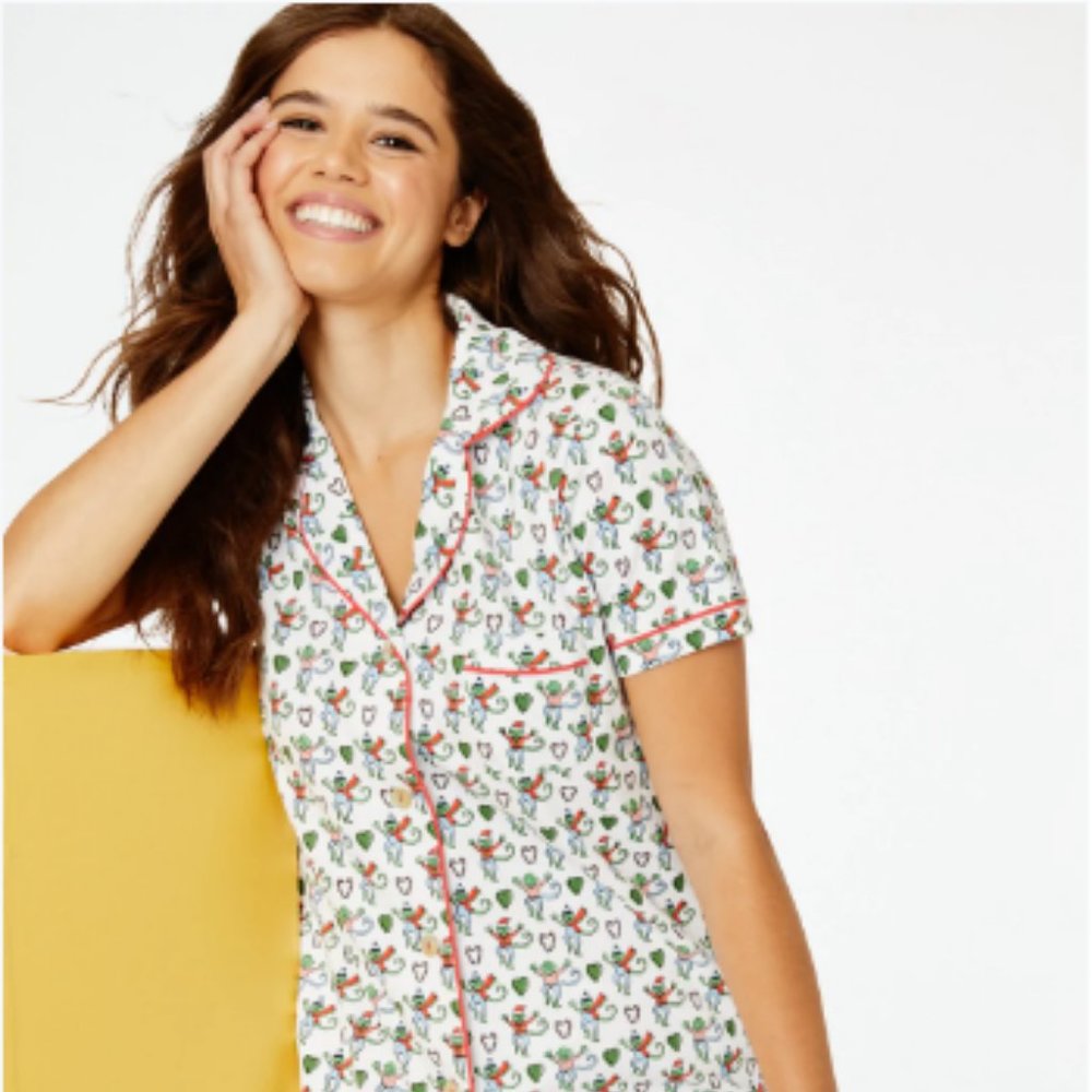 Roller Rabbit Merry Monkey Polo Pj's